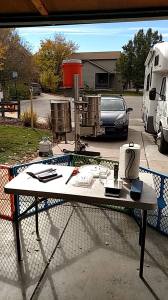 Brew day set up!